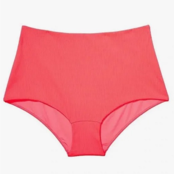 Victoria Secret Ribbed High Waist Full Coverage Boy Shorts  Size medium  NWT - Picture 3 of 9